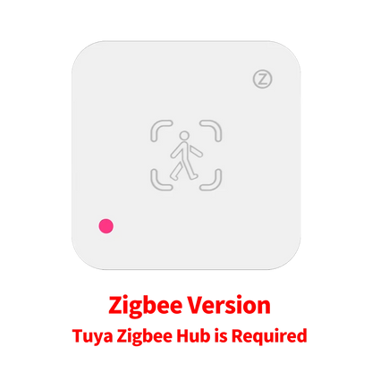 Tuya Zigbee WiFi  Human Presence Sensor MmWave Radar Detector With Luminance Sensor For Smart Home Smart Life replace PIR Sensor