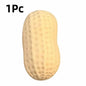 Peanut Stress Ball Squeeze Ball Squishy Toy Buttery-Soft Feel Fidget Toy ASMR Sensory Anti Stress Relief Toy for Adults