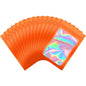 50pcs pack Mylar Bags Laser Color Plastic Packaging Mini Pouch Resealable ZipLock Smell Proof Coffee Herb Powder