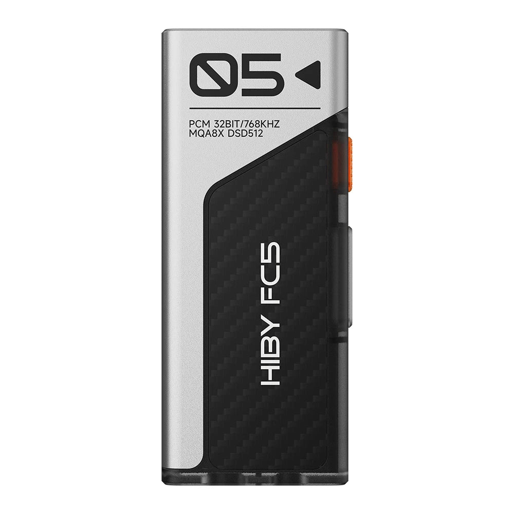 HiBy FC5 HiFi USB DAC Headphone AMP Dual flagship CS43198 DACs Dual SGM8261-5 Amplifiers DSD512 PCM 768kHz/32bit MQA 8x 245mW