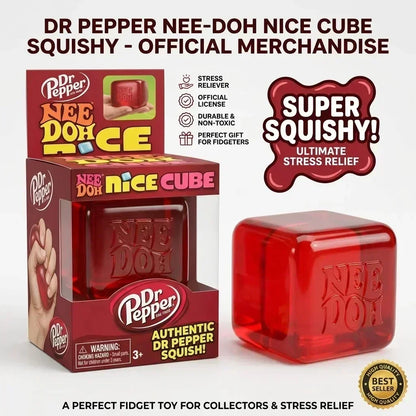 Trending Needoh Nice Ice Baby Fidget Cube 4 Pack Super Solid Squish Sensory Toys Non-toxic Squeeze Toys for ADHD and Autism Gift