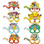 Birthday Party Favor Supplies Pik chu Braclet Keychain Stamp Mask Set for Birthday Party Bag Classroom School Reward Prize Gift
