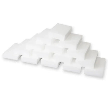 100 Pcs/lot Melamine Sponge Eraser White Cleaning Tools Cleaning Sponge Cleaner Car Office For kitchen Office Bathroom 10*6*2cm