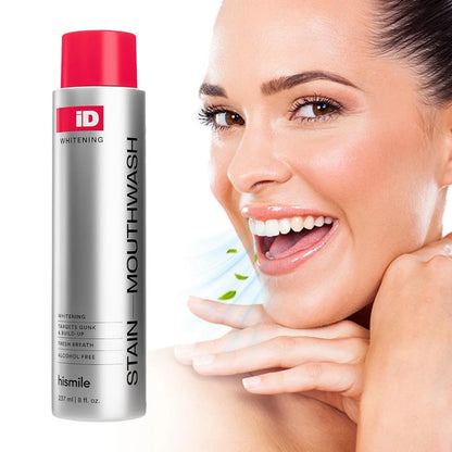 Brightening Mouthwash Remove Plaque & Stains Enamel Safe No Sensitivity Fresh Breath Deep Cleaning Mint Oral Care 237ml