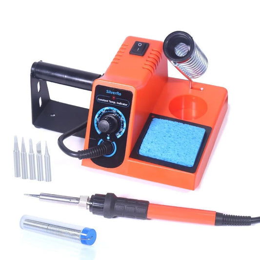 Silverflo 960-I Soldering Station Mini Soldering Iron Station Welding Rework Station for BGA SMD PCB IC Repair ESD Safe