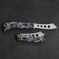 Pocket Portable Mini Folding Knife Stainless Steel Self-defense EDC Multi-purpose Camping Camp tools Halloween style