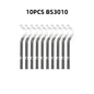 Metal Deburring Tool Kit Burr Remover Hand Tool Anti-Slip Handle with 10pcs Sharp Deburring Blades for Copper Wood Plastic