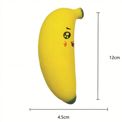 Cute Watermelon Squishy Fidget Adult Slow Rebound Decompression Toys Anti-Stress Fruits Banana Model Stress Relief Squeeze Toys