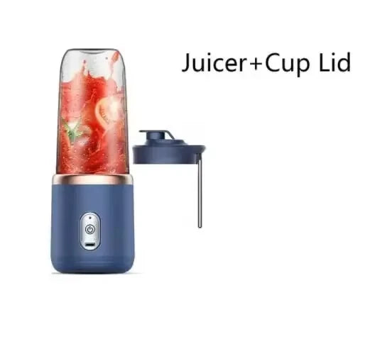 USB Personal Mini Juicer Cup Handheld Travel Blender Portable Single Double Cup for Water Bottles