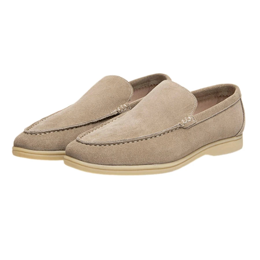 26 Men summer casual loafers made of suede, slip-on pull-on design, easy to wear and take off.LF1246