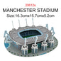 1Set Football Field Paper Puzzle Famous Stadiums Mini 3D Model Puzzle Home Decoration Assembly Football Fan Gifts Boys Girls ZYF