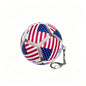 Soccer Ball Fidget Button Keychain Clicky Stress Relief Toy 3D Soccer Football Sport Ball for Men Women Car Key Handbag Gift