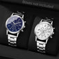 1/2PCS Fashion Men's Watches Set Casual Analog Quartz Business Watch Men Wristwatch Reloj Hombre（Without Box）