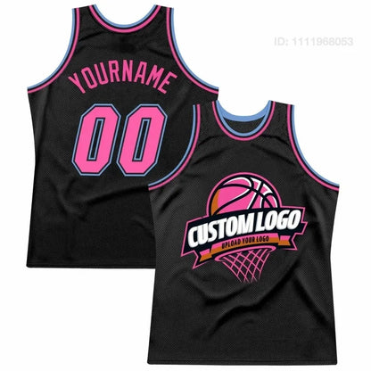 Stylish Men Custom Name Number Pattern Tank Top 3D Printed Basketball Jersey Summer Loose Sports O-Neck Tee Vest