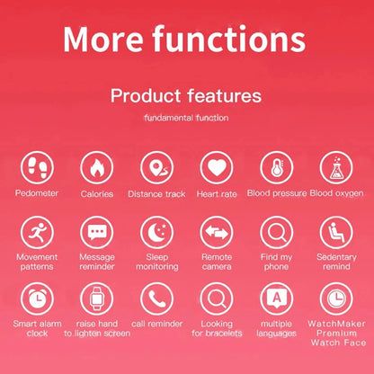 Lenovo Waterproof Smart Watch MenWomen Fitness Smart Bracelet Sports Band Heart Rate Blood Pressure Monitor Multi-function Watch