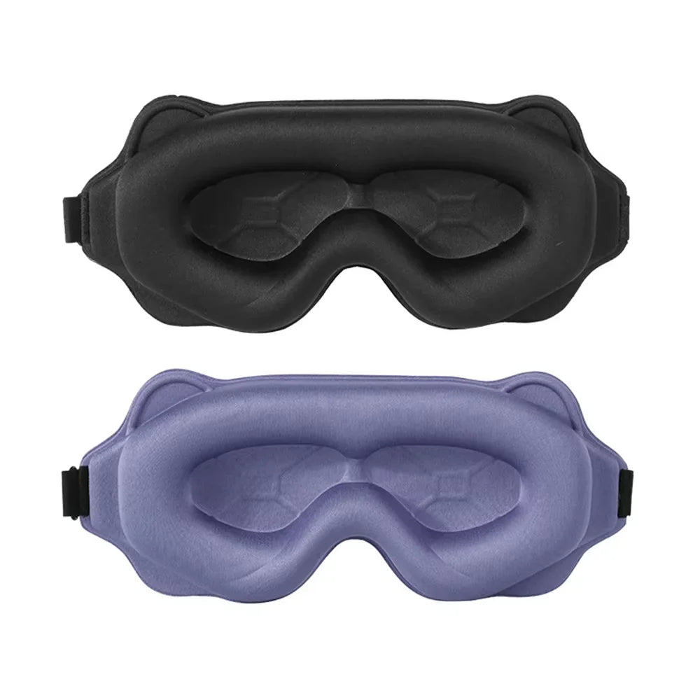 3D Sleeping Mask Block Out Light Soft Padded Sleep Mask For Eyes Slaap Masker Eye Shade Blindfold Sleeping Aid Face Mask Eyepatc