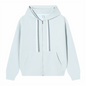 Bulk Custom Logo Full Zip Up Hoodie Unisex Sweatshirt Personalized Printing Embroidery Team Staff Uniform Work Jacket Men Women