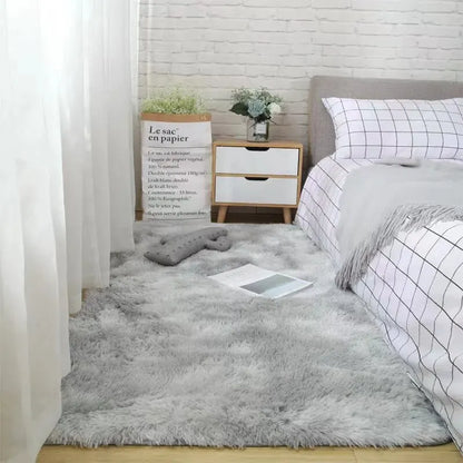 VIKAMA Fluffy Rugs Shaggy Bedroom Area Rugs Shaggy Non-Slip Rugs, Machine Washable Soft Shaggy Rugs Modern Soft Plush Rugs