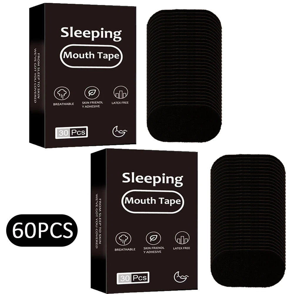 30/60/90/150/300Pcs Mouth Tape Sleeping Keep Mouth Close Prevent Snoring Gentle Sleep Strip Home Travel Mouth Tape Mouth Tape
