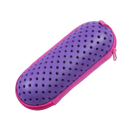 EVA Soft Swimming Glasses Organize Protector Glasses Case Swimming Gear Breathable Drainage Hole Portable Goggles Cover All Ages