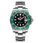ADDIESDIVE MY-H3-2 Men's Dive Quartz Watch 41mm Fashion Stainless Steel Wristwatch 200M Calendar Display Luminous Watches ForMen