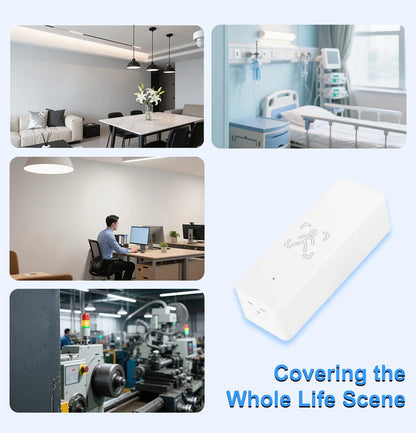 Tuya 10G Mmwave Human Motion Sensor Zigbee Smart Presence Detector Indoor Security Alarm System With App Control
