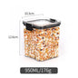 Kitchen Sealed Jars Large Capacity Grain Organizer Plastic Sealed Tank Moisture-proof Kitchen Storage Box Seasoning Jars Set New