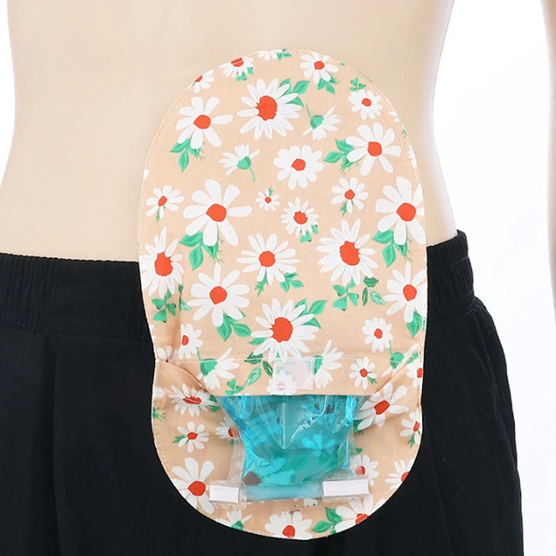 Washable Wear Universal Stoma Care Accessory Printed Pattern Stoma Protector Ostomy Bag Covers Colostomy Cover Ostomy Supplies