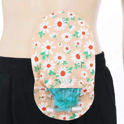 Washable Wear Universal Stoma Care Accessory Printed Pattern Stoma Protector Ostomy Bag Covers Colostomy Cover Ostomy Supplies