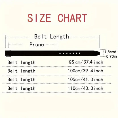 Ladies' slim fit waist belt - PU leather solid color gold buckle, suitable for skirts and pants, suitable for daily leisure, wed
