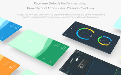 Aqara Temperature Humidity Sensor Zigbee Smart Air Pressure Environment Smart Control Smart Home For Xiaomi Mi Home Homekit App