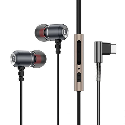 OLAF DAC Type C Earphones Wired Headset USB C Gamer Headphones Cable Handsfree Type-C Earbuds For iPhone16 15 Samsung S23 Xiaomi