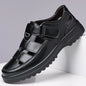 Men's Breathable Slip-on Hollow-out Loafers, Summer Comfortable Soft Sole Cutout Shoes, Non-slip for Outdoor & Driving-XH5602