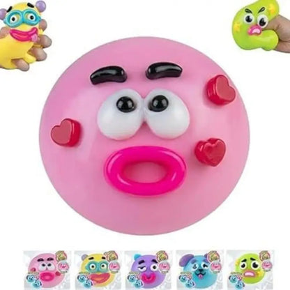 New-1Pcs Soft Moldable Cute Slow Rise Squeeze Toys New Smushers Curiosities Dog Face Swap Toy Relaxing Sensory