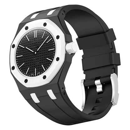 PC Case+Silicone Strap for Swatch X AP Royal Pop Pocket Watch Changer To Wristwatch Integrated Modification Accessories