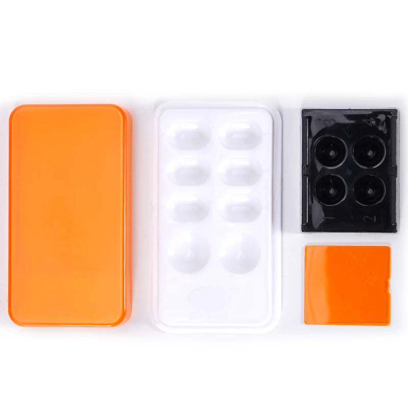 1pc Dental resin shading box, mixed composite cover protective cover, veneer storage box, denture patch sorting tool