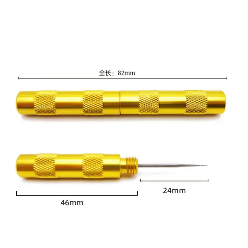 Leather Sewing Awl Set Replaceable Multifunctional Shoes Repair Tool Kit Punch Stitching Needles DIY Sewing Leathercraft
