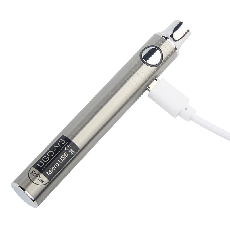 1pcs UGO-V3 900mAh Electric Soldering Iron Battery 3.4V-4.0V Preheat VV Slim Pen for 510 Thread Welding Heating Tool Pen