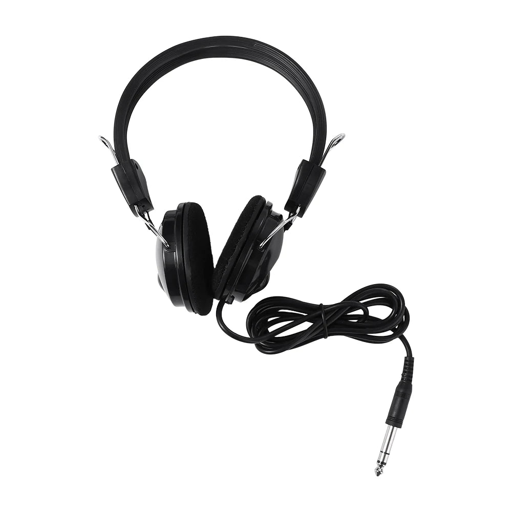 6.5mm Music Earphone Headphone Wired Headset Handfree Earphones for Electric Piano Earphone with Wire Electric Guitar