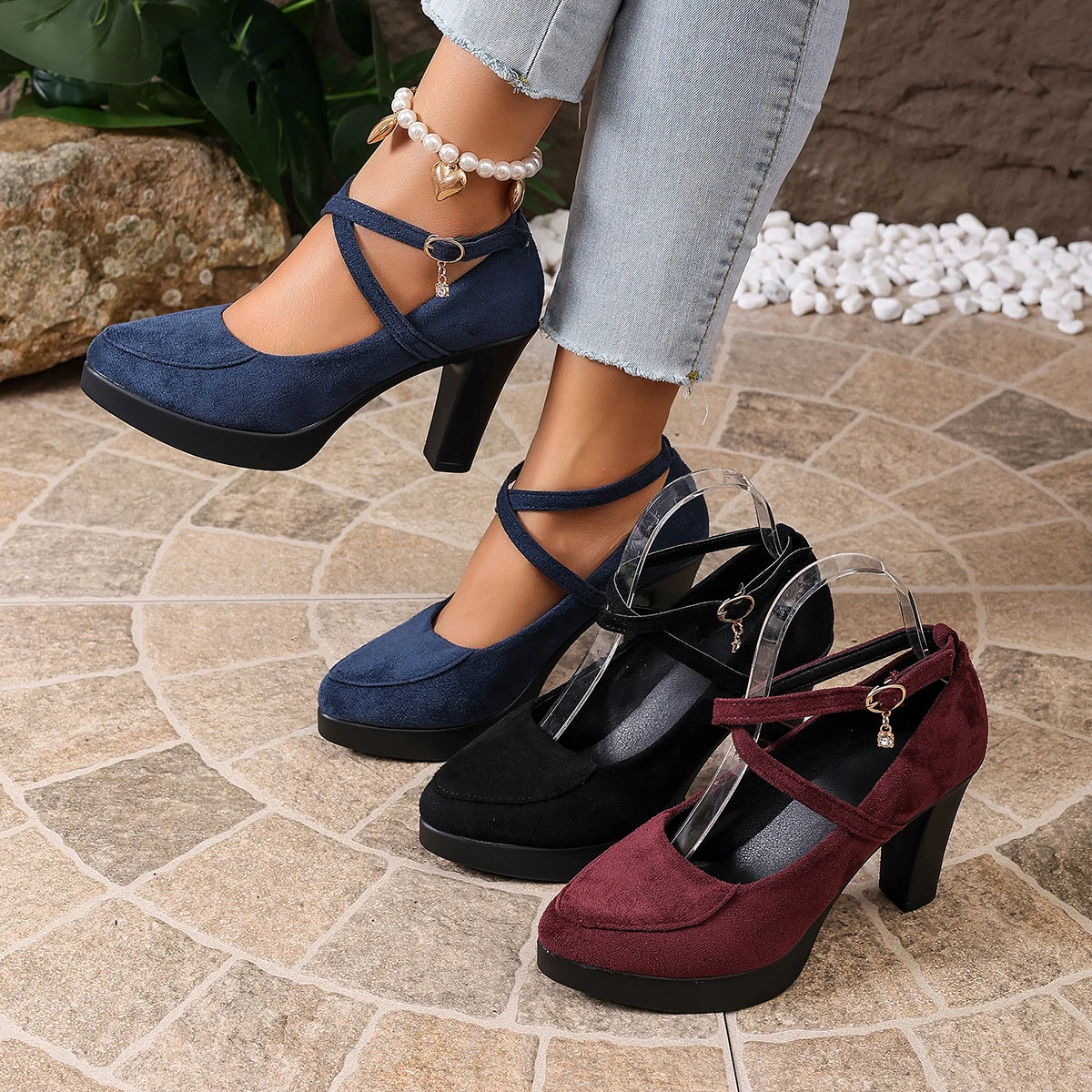 Women High Heels Pumps Nude Shallow Mouth Women Shoes Fashion Office Work Wedding Party Shoes Ladies Shoes Summer Heels Woman