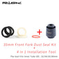 RISK Mountain Bike Suspension Front Fork Dust Seal Oil Sponge Ring 32 34 mm 35mm 36mm MTB Bicycle Fork Inner Tube Dust Seal Tool