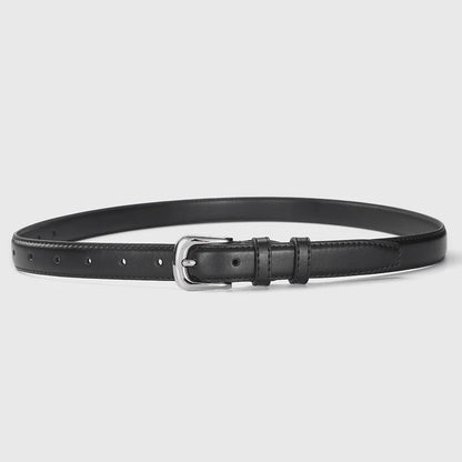 1pcs Women's Thin Waist Belt All-Match Style Fashionable And Simple Women's Belt With Jeans