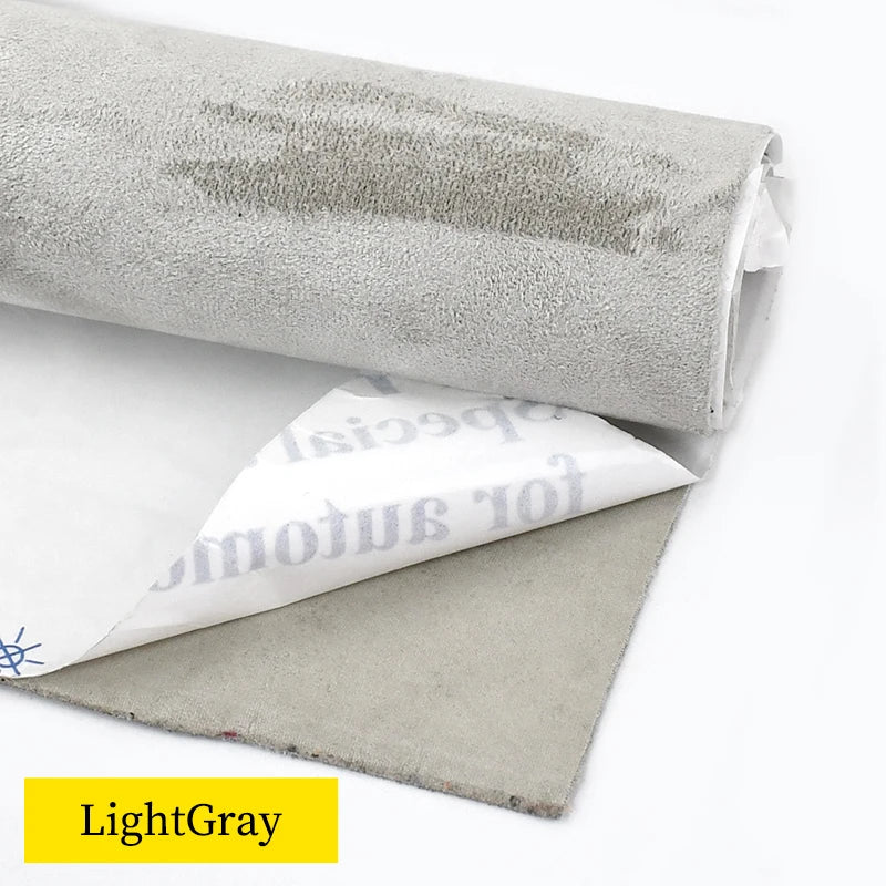20*30/70cm 0.8mm Thick Suede Fabric Self Adhesive Stretch Cloth for Car Interior Workbench Repair Patch Upholstery Decoration