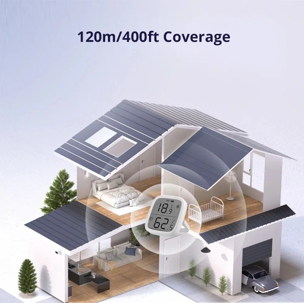 SONOFF SNZB-02D Zigbee Temperature Humidity Sensor SNZB 02D ZigBee Standard Compatible Smart Scene with ZBBrige-P Alexa