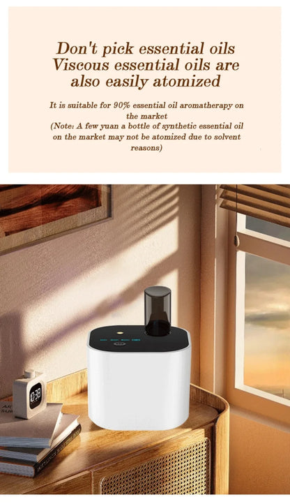 USB Rechargeable Waterless Aroma Diffuser Portable Fragrance Diffuser Smell Distributor Electric Smell for Home Office