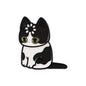"Loading" Black Cat Enamel Pin Cute Brooch Pines Lapel Pins Badge on Backpack Clothing Accessories Animal Jewelry Friends Gifts