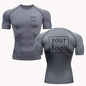Your Design Logo Top Men Women Print Original Design Tshirts Jogging Workout Gym Quick Dry  New Custom Compression T Shirt