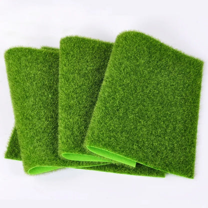 Fake Moss Mini Artificial Lawn Grass Terrariums Bonsai Miniatures DIY Living  Home Decoration Accessories Fairy Garden Ornament
