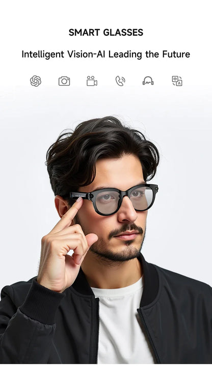 Xiaomi AI Smart Glasses 8K HD Camera LED light Translation Dialogue Meeting Video Record Outdoor Sports Sunglasses 2026 New