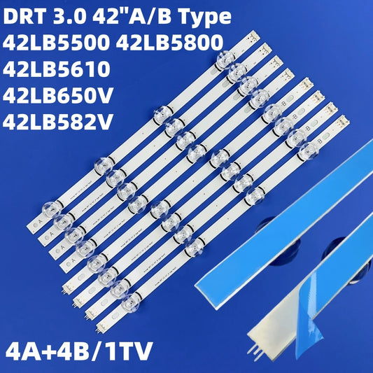 LED Backlight Strip For LIG TV DRT 3.0 42inch 42LF5800 42LB6200 42LF580V 42LB550A 42LB 42LB560 42LB628V 42LF5610